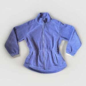 LL Bean Purple‎ /Lilac Sherpa Jacket Women's Medium/Regular
